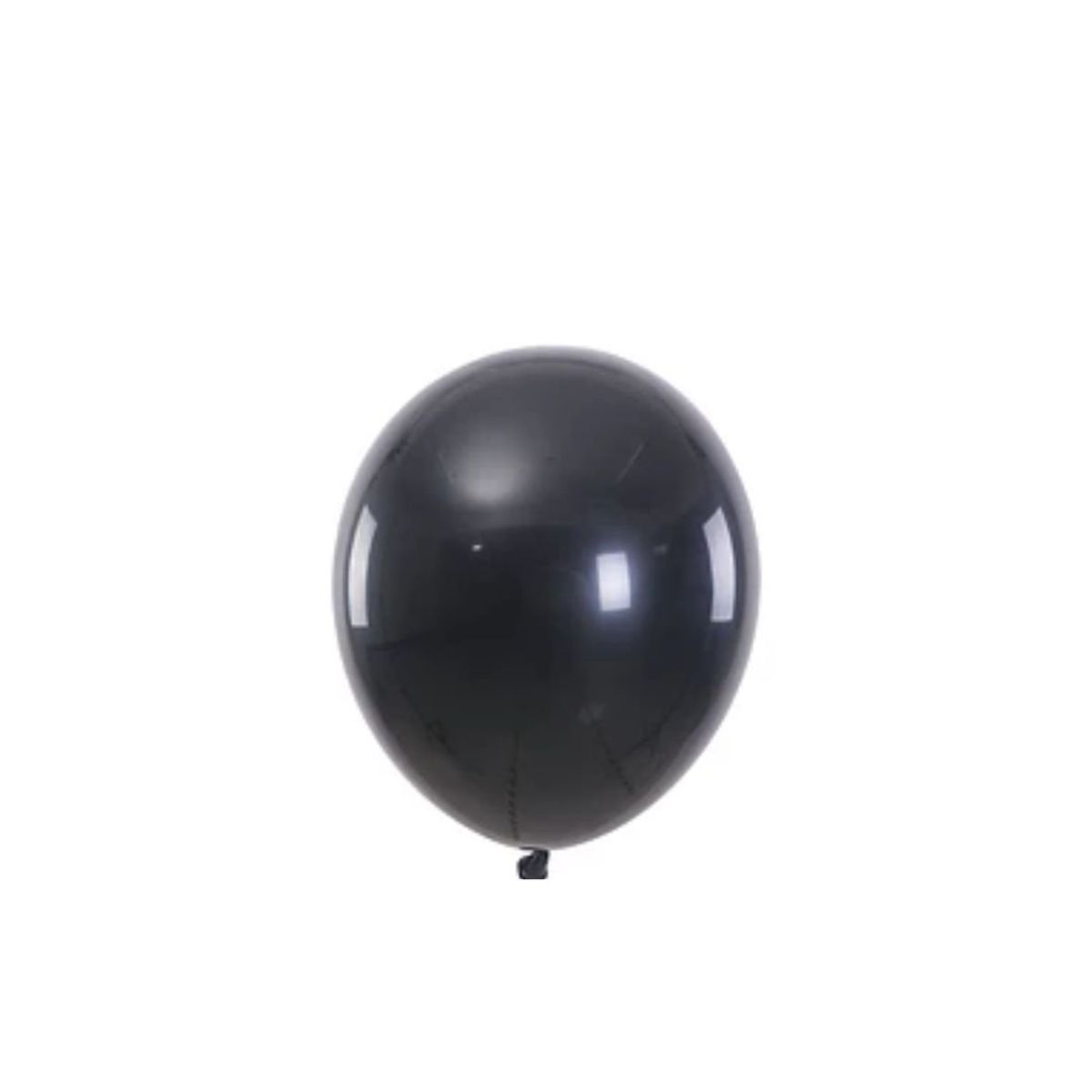 GENERICO - Globos De Látex 25pcs 30cm Negros