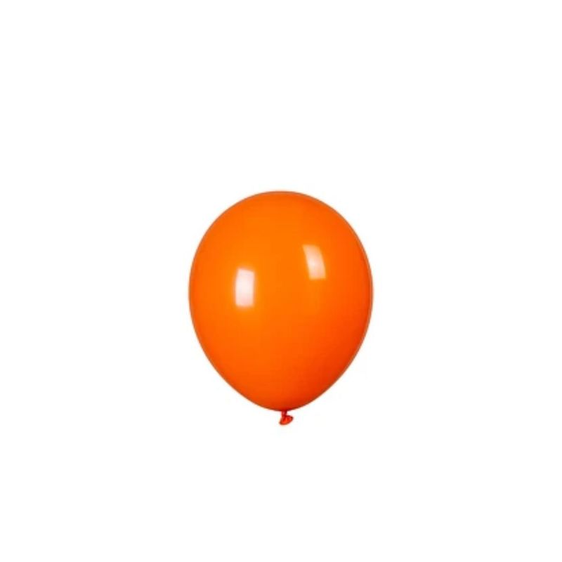 GENERICO - Globos De Látex Naranjado Mate 25pcs 23cm