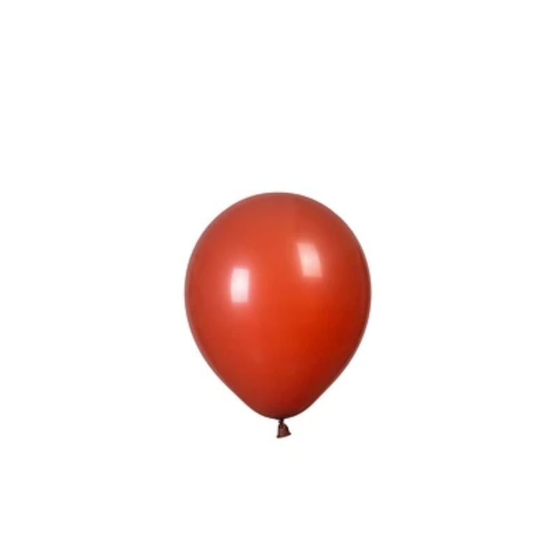 GENERICO - Globos De Látex Café Mate 25pcs 23cm