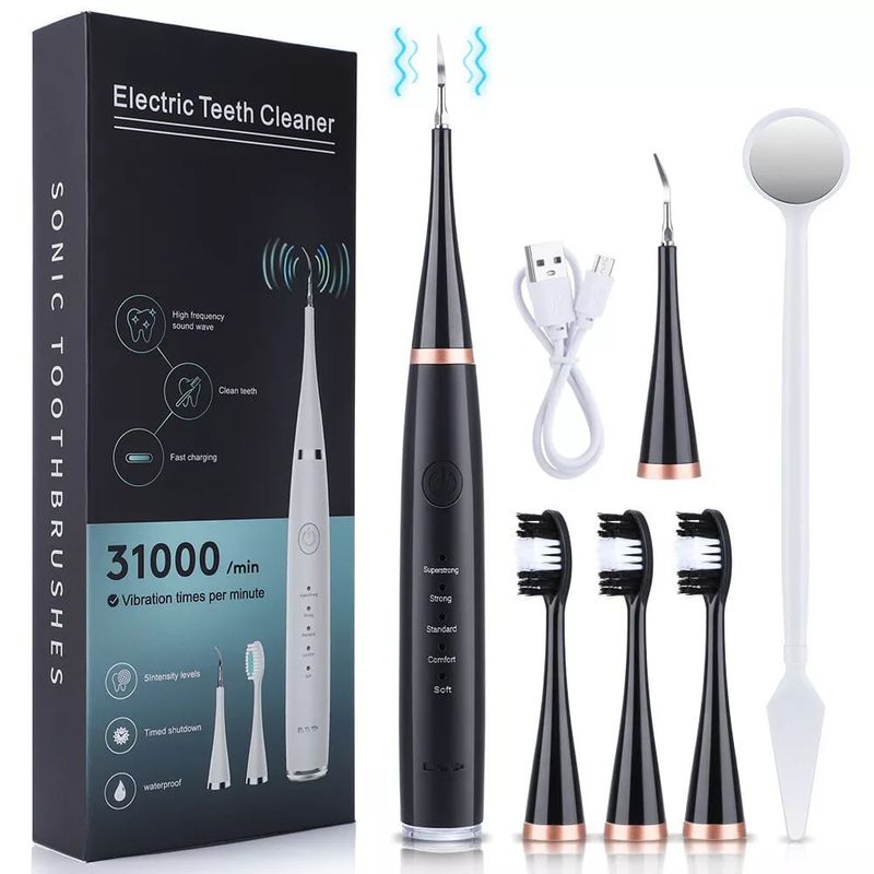 KUANGYE - Limpiardor De Dientes Eléctrico Raspador De Sarro