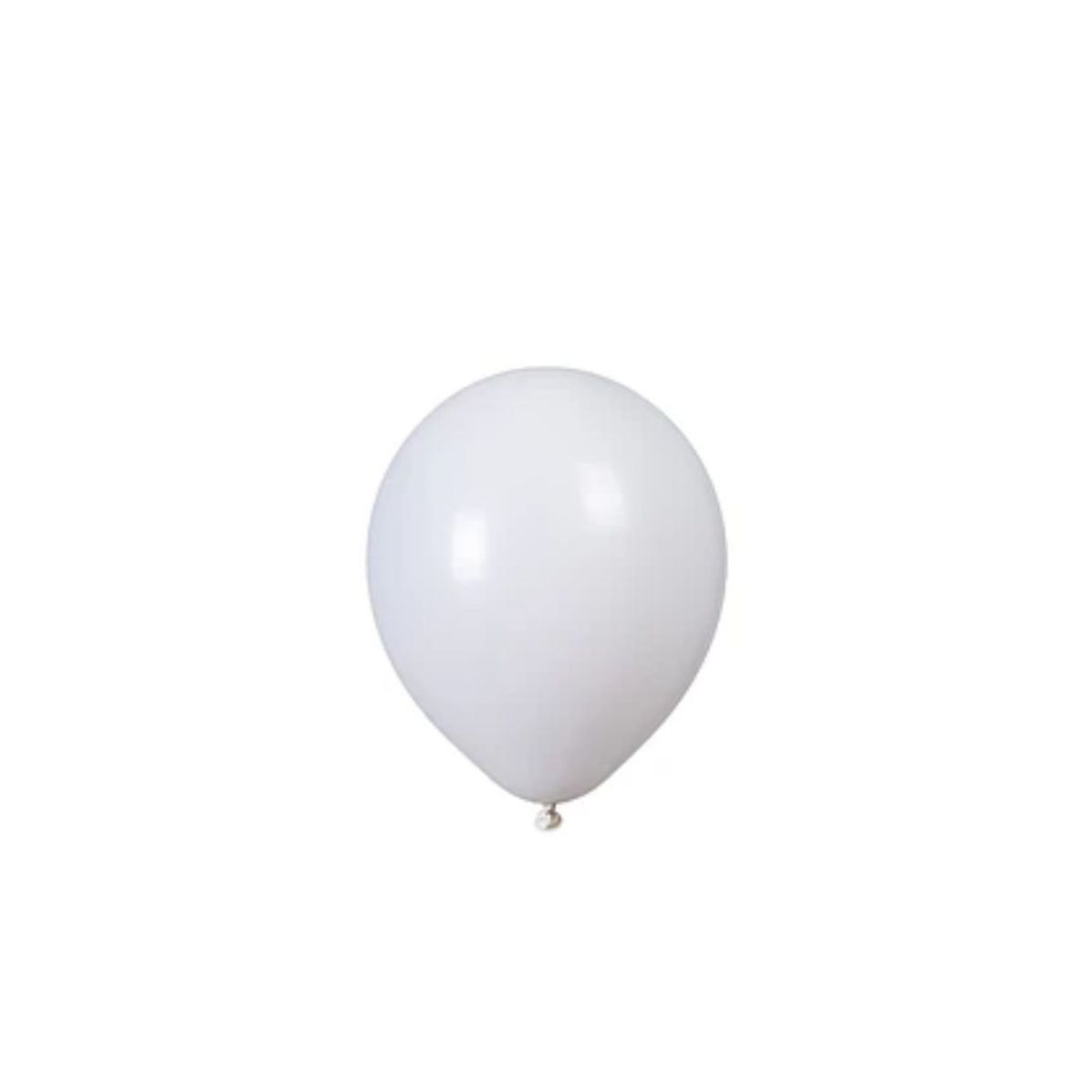 GENERICO - Globos De Látex Blanco Mate 25pcs 23cm
