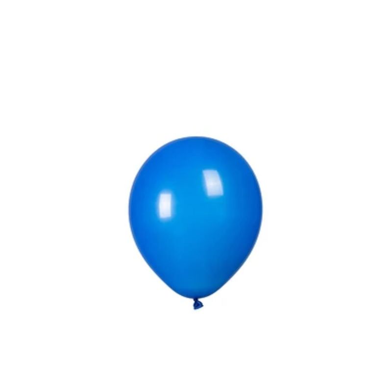 GENERICO - Globos De Látex Azul Oscuro Mate 25pcs 23cm