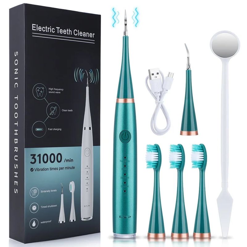 KUANGYE - Limpiardor De Dientes Eléctrico Raspador De Sarro