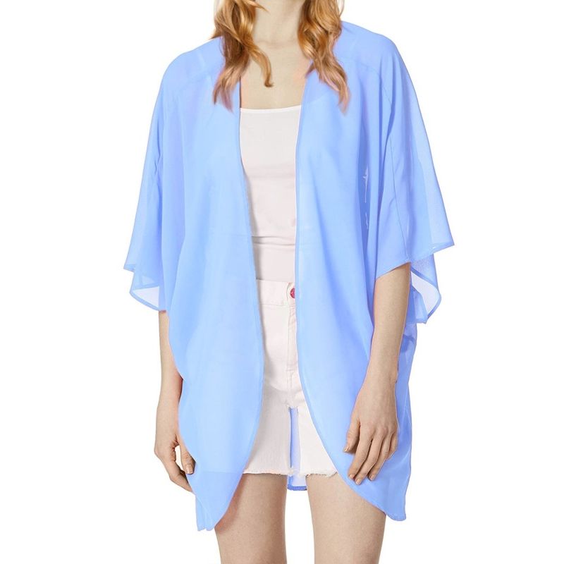 MOSS ROSE - Cover up de mujer ropa de playa con estampado bohemio