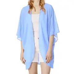 MOSS ROSE - Cover up de mujer ropa de playa con estampado bohemio