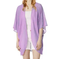 MOSS ROSE - Cover up de mujer ropa de playa con estampado bohemio