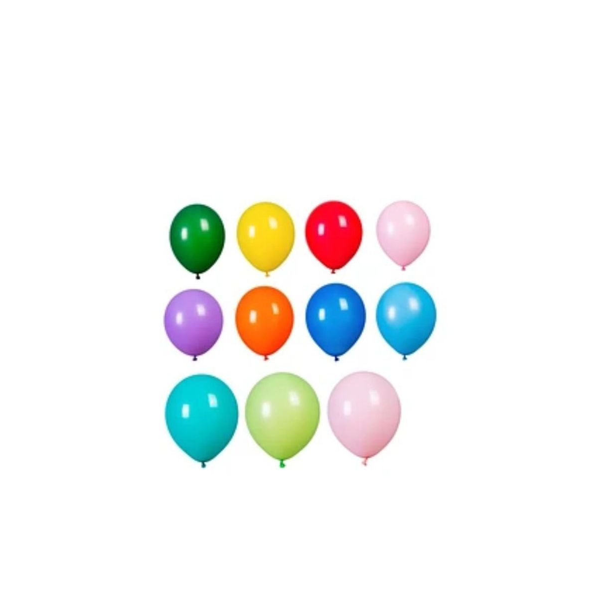 GENERICO - Globos De Látex Multicolores 50pcs 23cm
