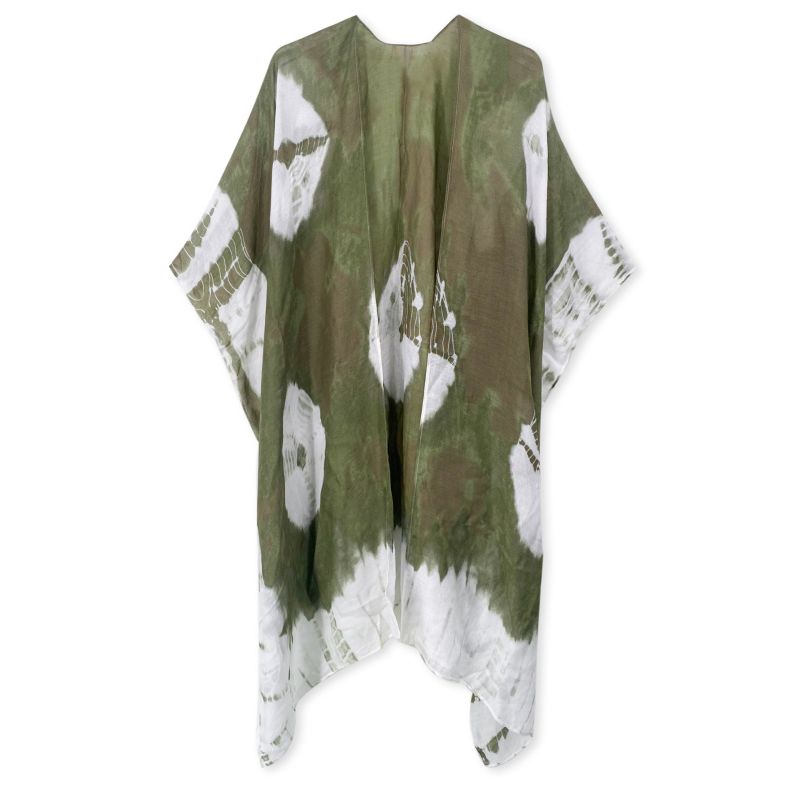 MOSS ROSE - Estampado bohemio para mujer Cover up beachwear coverup