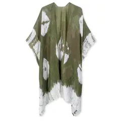 MOSS ROSE - Estampado bohemio para mujer Cover up beachwear coverup