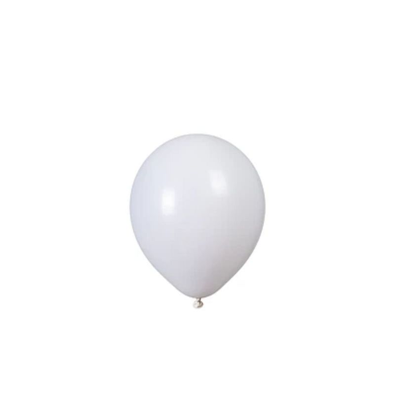 GENERICO - Globos De Látex Blanco Mate 50pcs 23cm