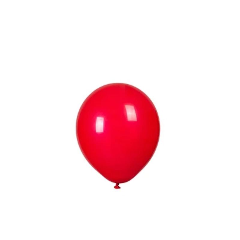 GENERICO - Globos De Látex Rojo Mate 50pcs 23cm