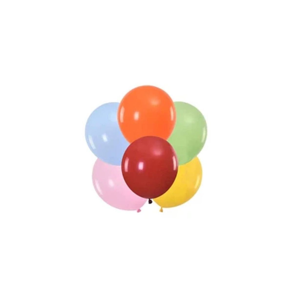 GENERICO - Globos De Latex 50pcs 30cm Colores Surtidos