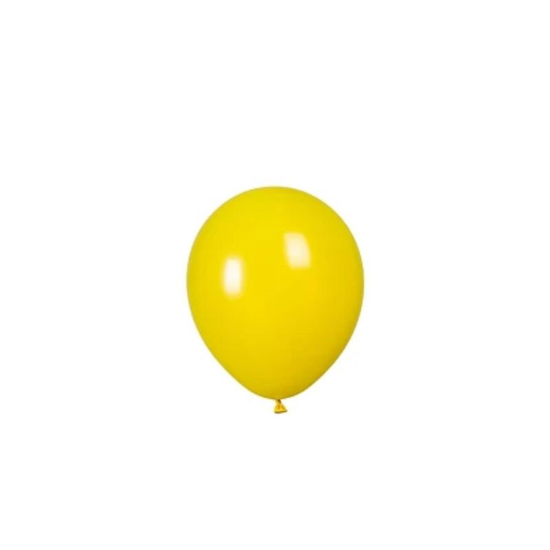 GENERICO - Globos De Látex Amarillo Mate 50pcs 23cm