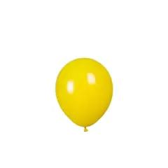 GENERICO - Globos De Látex Amarillo Mate 25pcs 23cm