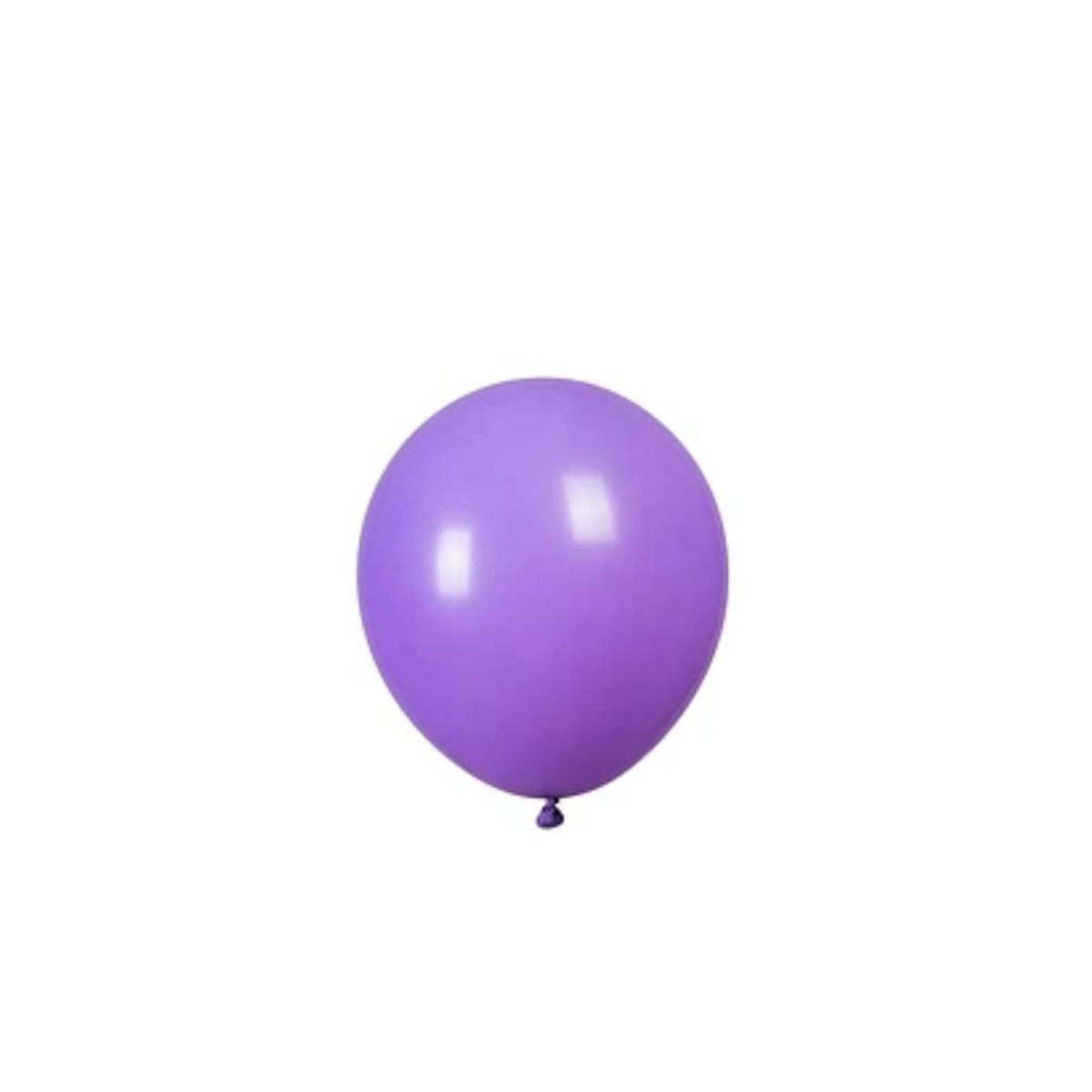 GENERICO - Globos De Látex Morado Mate 25pcs 23cm