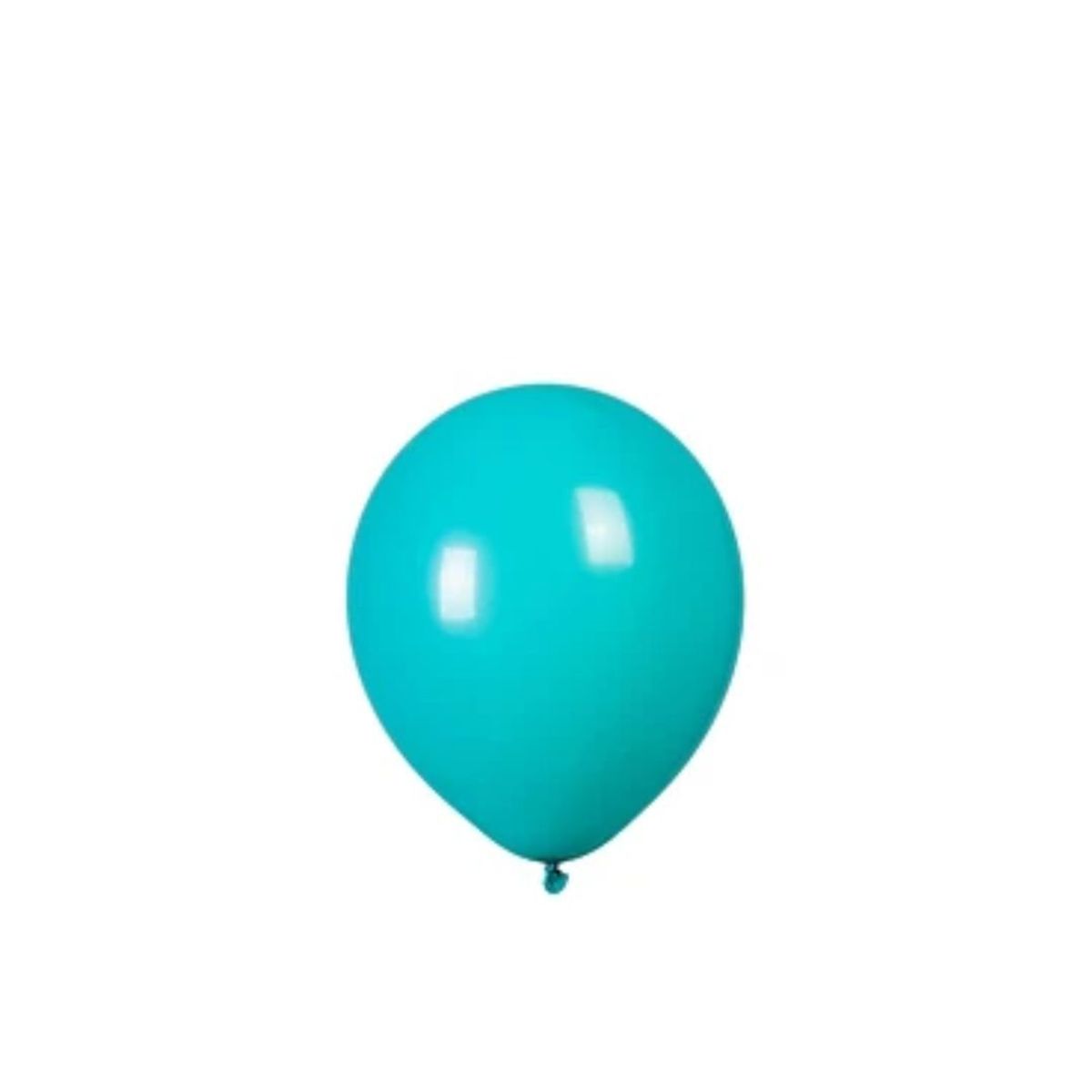 GENERICO - Globos De Látex Turquesa Mate 50pcs 23cm