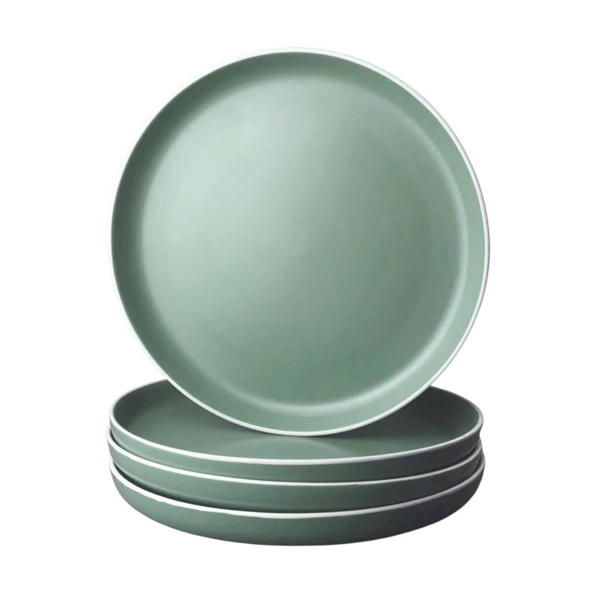 GENERICO - Set de 3 Platos de Cerámica - 21 cm