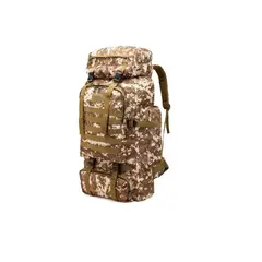 GENERICO - Mochila Tactica Camping Trekking Senderismo 80 L Militar