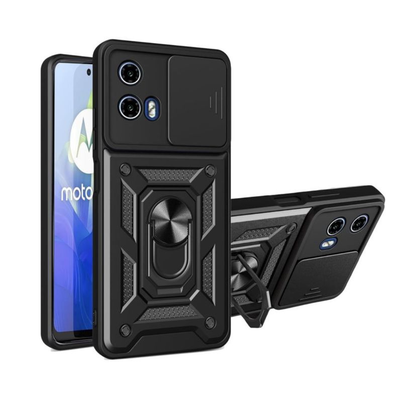 GENERICO - Carcasa Funda Anti golpe Para Motorola G24 Power - Negro