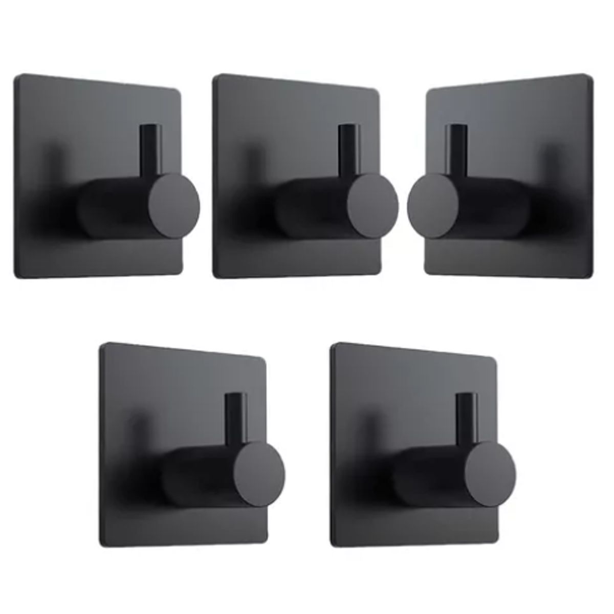 GENERICO - Gancho Adhesivo Impermeable De Acero Inoxidable Para Baño