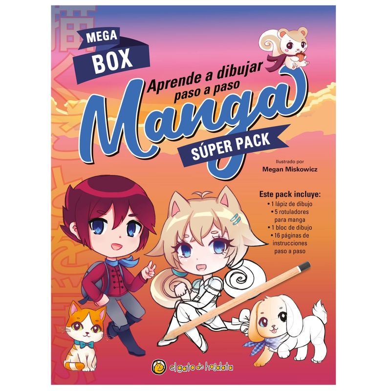 EDITORIAL GUADAL - LIBRO Mega Box: Cómo Dibujar Manga