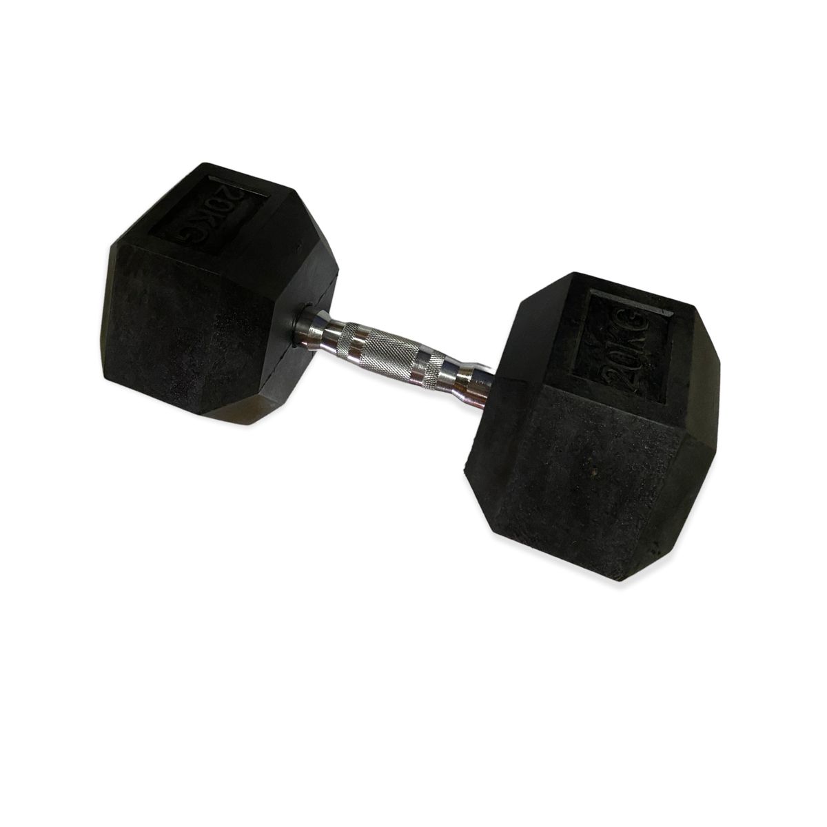 GYMHOME - Mancuerna Hexagonal Recubierta Gymhome 20 kg (unidad)