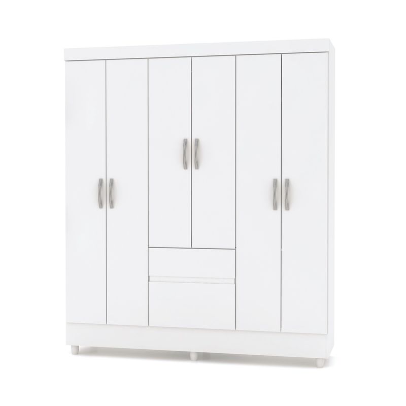 JDO & DESIGN - Closet 6 puertas Ideal Jdo & Design Blanco