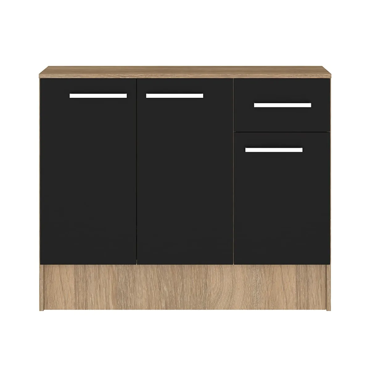 VEKKAHOME - MUEBLE BASE MADRI BLACK