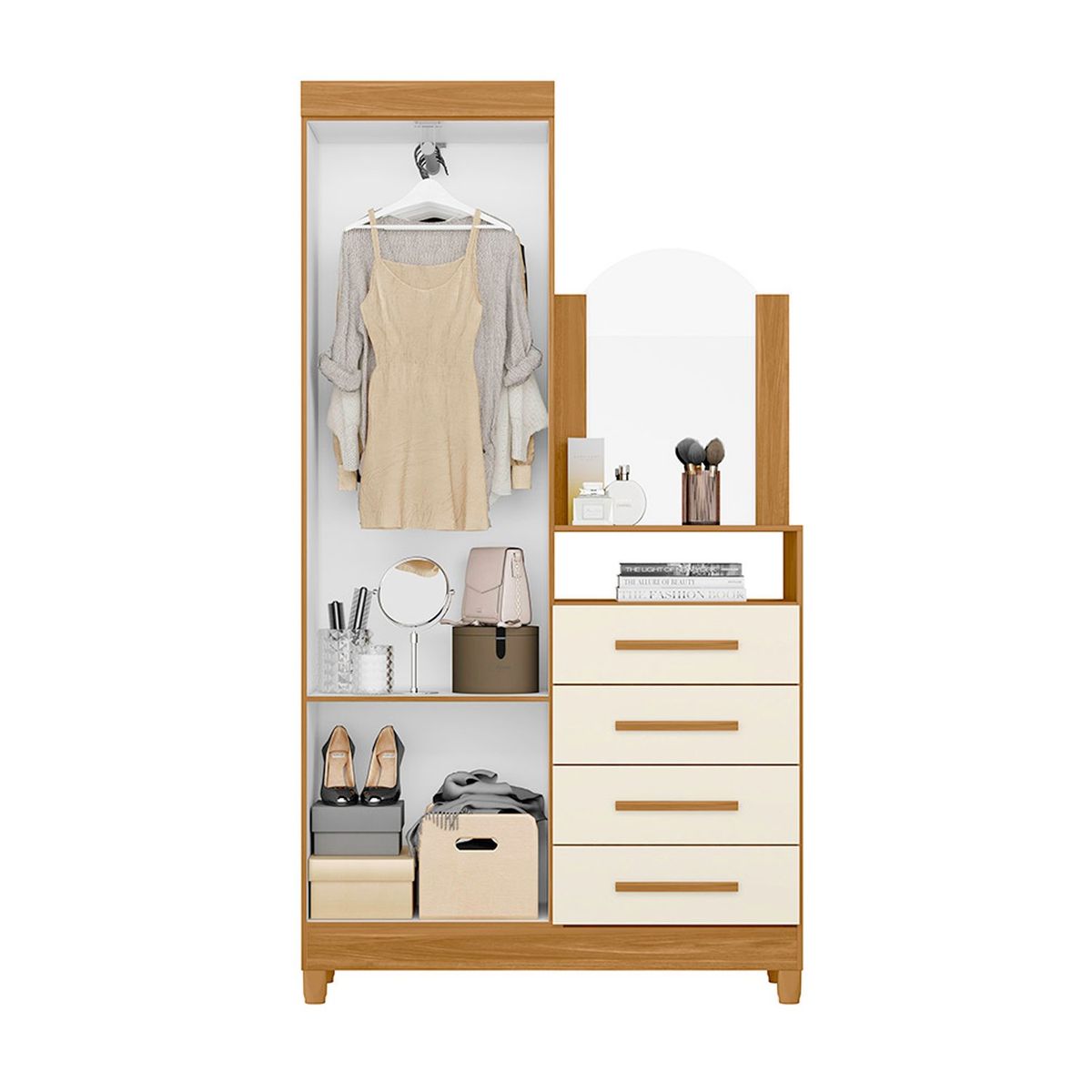 VEKKAHOME - COMODA CAPRI 2P+4C