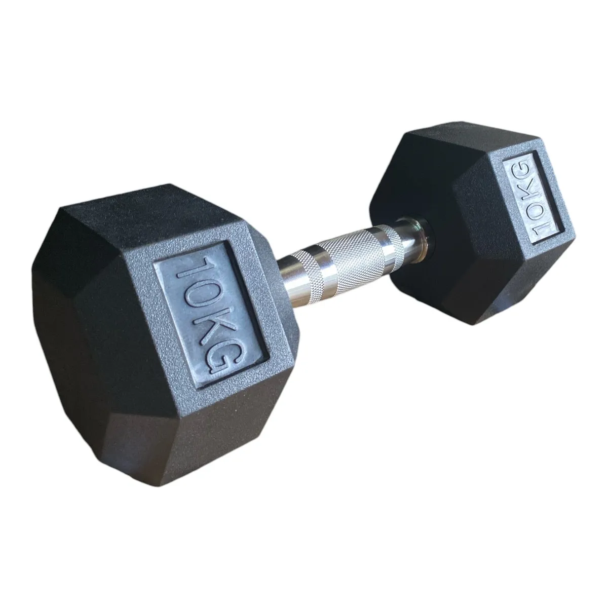 GYMHOME - Mancuerna Hexagonal Recubierta Gymhome 10 kg - unidad