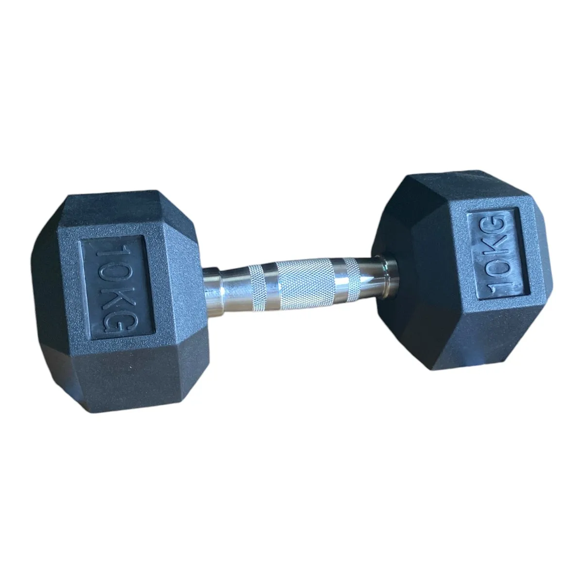 GYMHOME - Mancuerna Hexagonal Recubierta Gymhome 10 kg - unidad