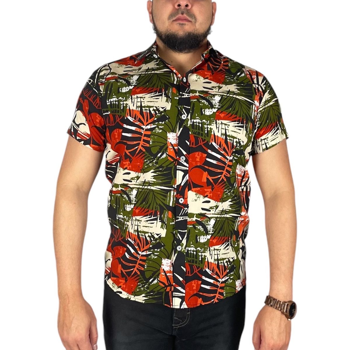 GENERICO - Camisa Guayabera De Hombre Verano