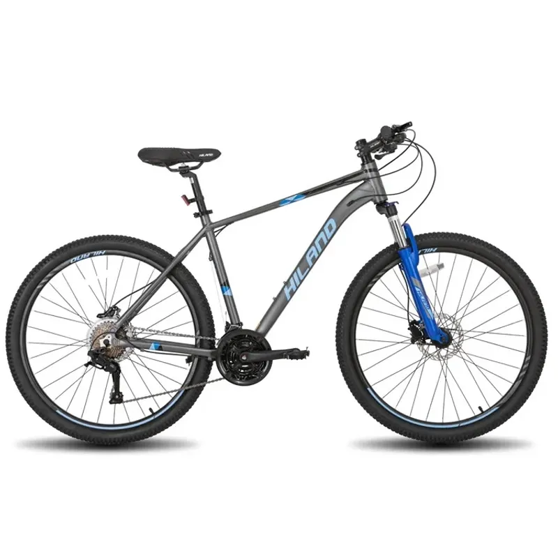HILAND - Bicicleta Mtb HILAND Aro 27,5 Gris + funda gratis