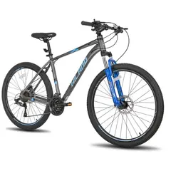 HILAND - Bicicleta Mtb Aro 27,5 Gris + funda gratis