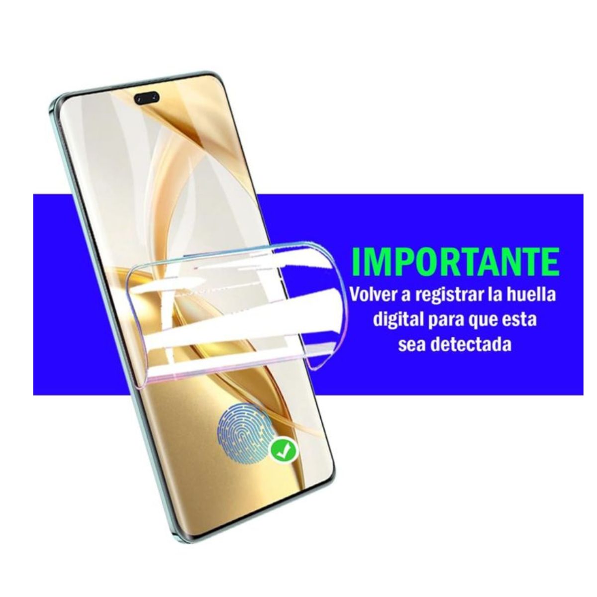 GENERICO - Lamina Mica Protectora De Hidrogel Para Honor 200 Pro