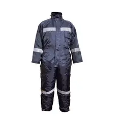 BUFALO - Overol Buzo Térmico Forro Polar Impermeable Con Cinta Reflectante Talla L