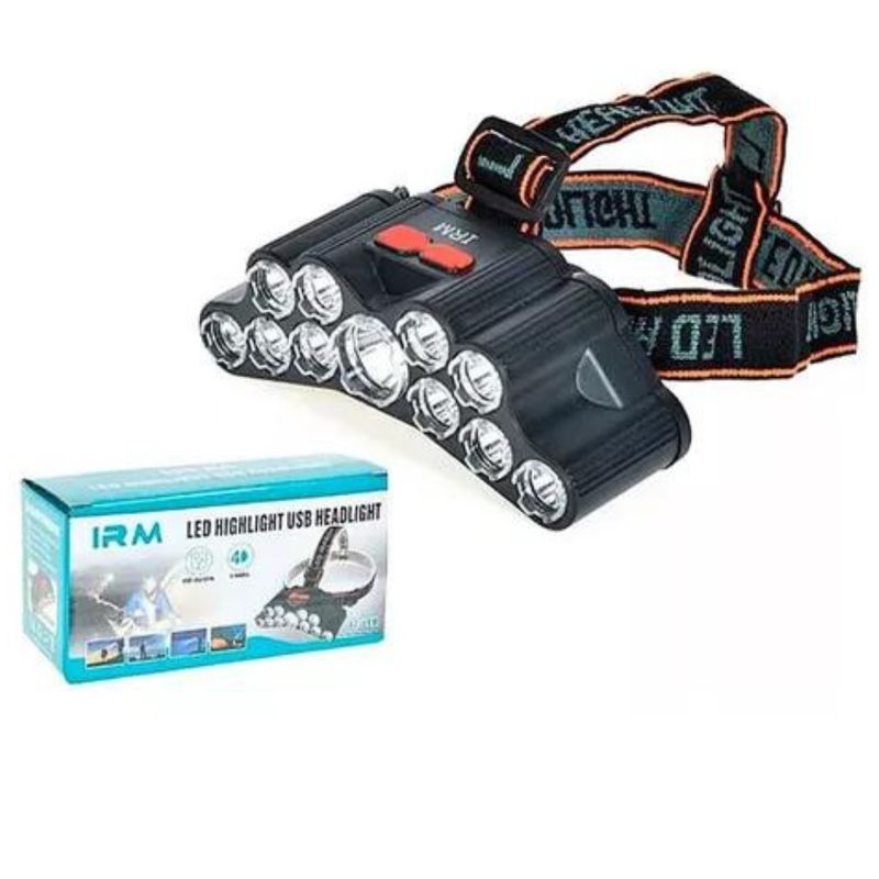 GENERICO - Linterna Cabeza Cintillo Frontal 11 Led