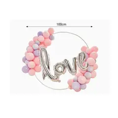 GENERICO - Set de Globos Rosa Surtidos 100cm