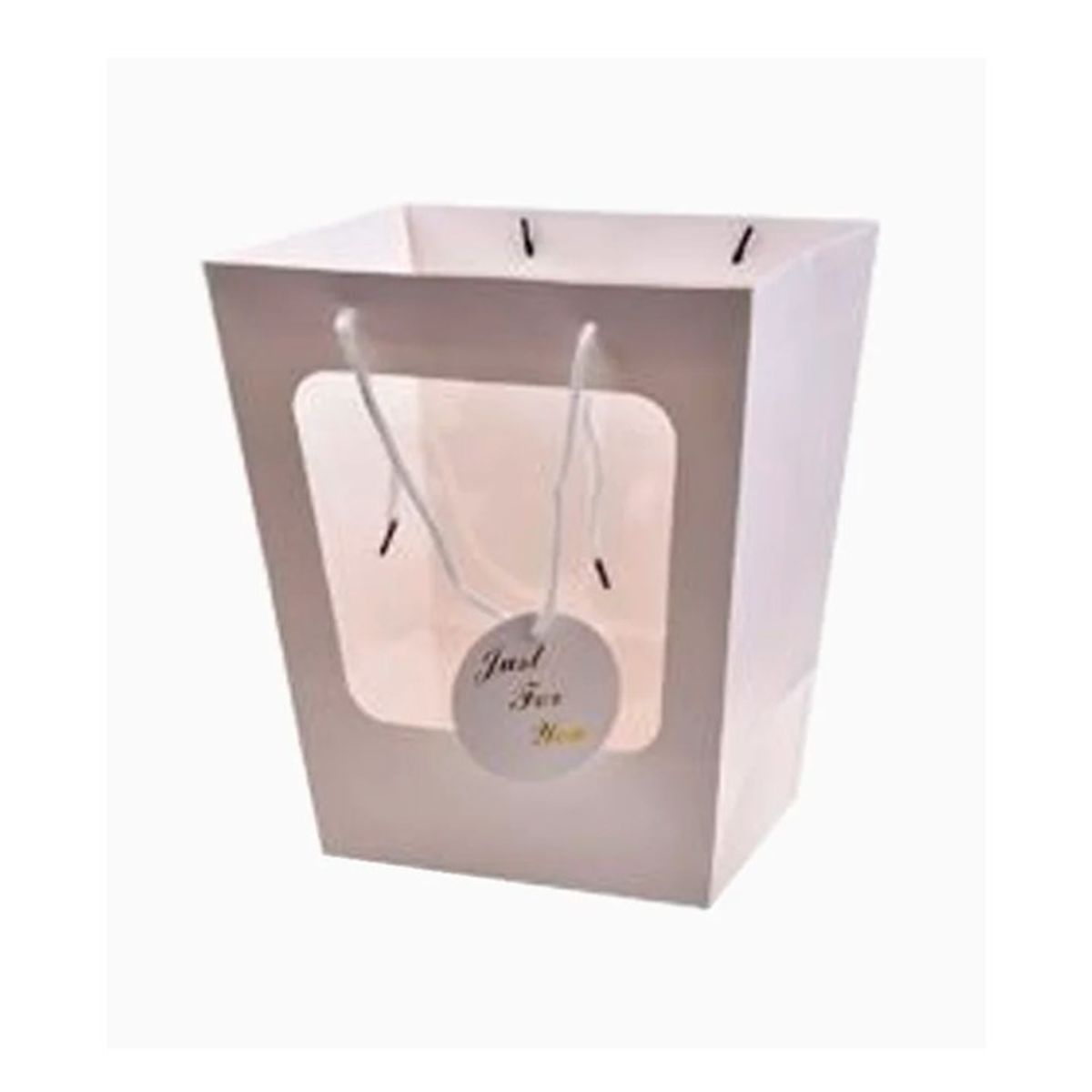 GENERICO - Bolsa de Regalo Gris 35x23x17cm