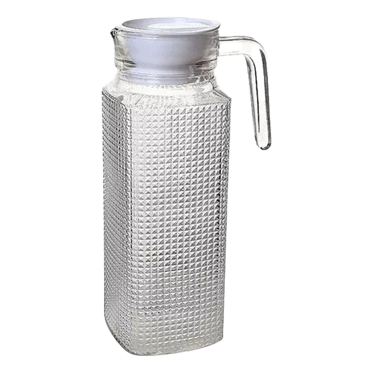 GENERICO - Jarra De Vidrio Agua Jarra De Jugo Jarra Con Tapa Vintage