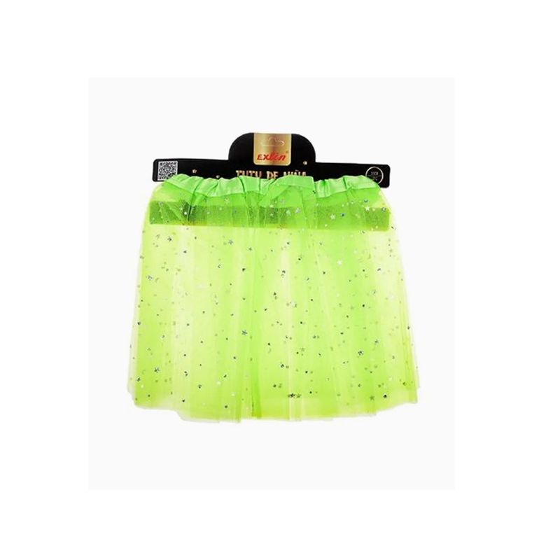 GENERICO - Tutu Color Verde Claro 30cm
