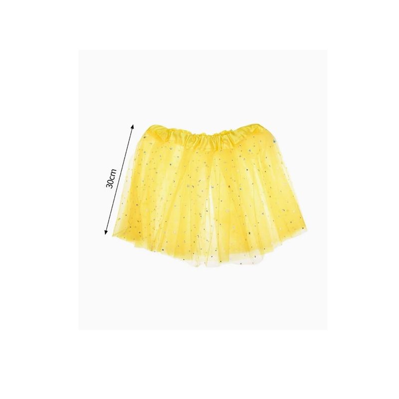GENERICO - Tutu Color Amarillo 30cm