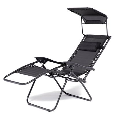 Imagen 2 del producto Reposera Zero Gravity Zen Canopy con Techo Plegable