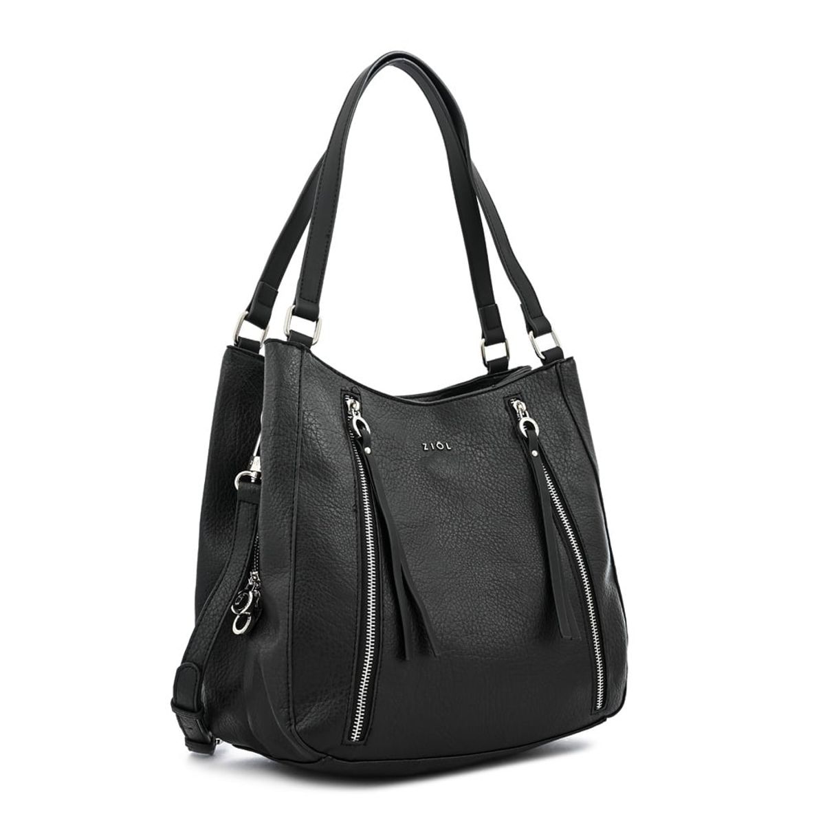 ZIOL - Cartera tote tres divisiones ozzy grande negro