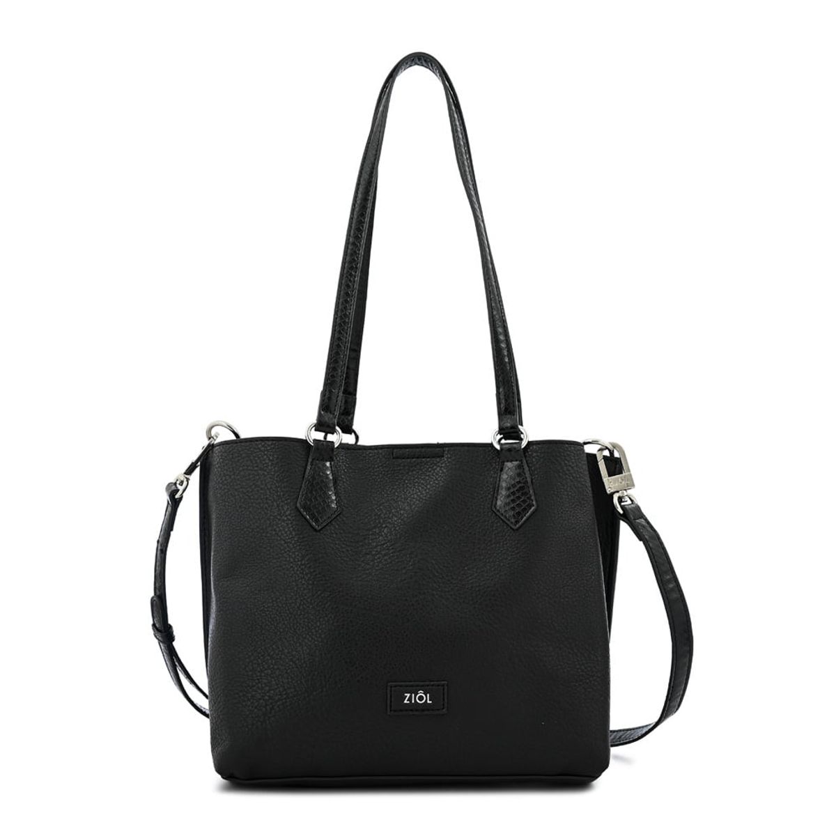 ZIOL - Cartera tote viviene mediana negro especial