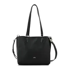 ZIOL - Cartera dos asas mediana viviene negro especial