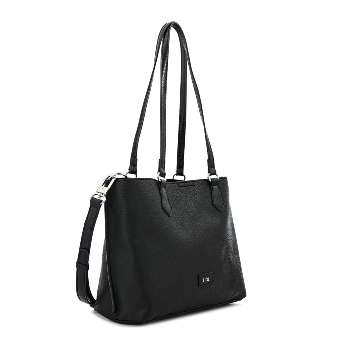 ZIOL - Cartera tote viviene mediana negro especial