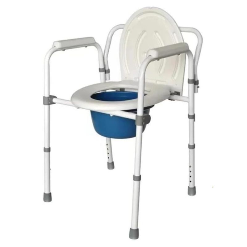 GENERICO - Baño Wc Plegable Inodoro Portátil Altura Regulable 6001A