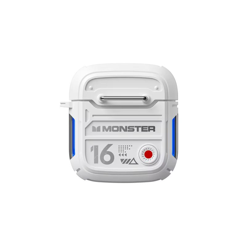 MONSTER - Audífonos Gamer Monster Xkt16 Bluetooth 5.3 Blanco