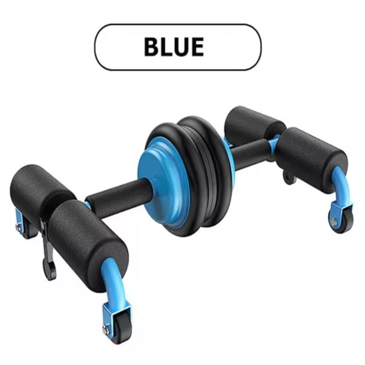 GENERICO - Rodillo Abdominal para Gimnasio y Ejercicio Desmontable